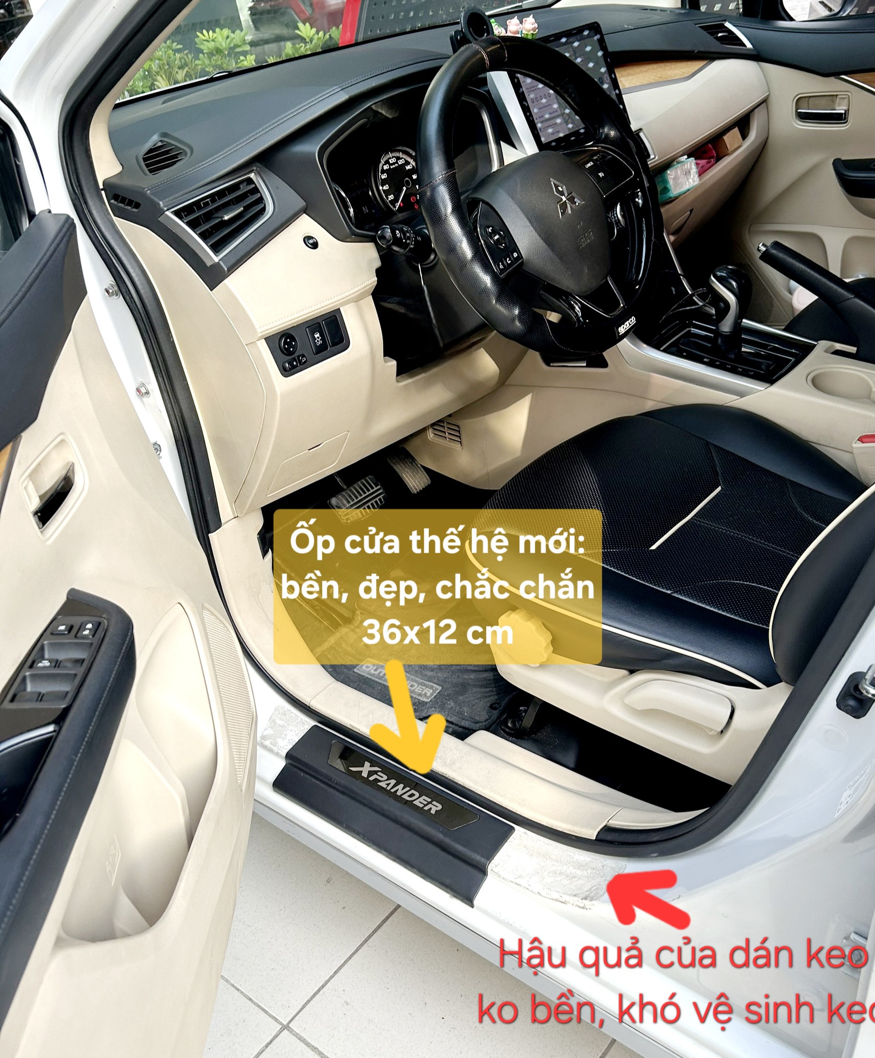 Ốp Bậc Cửa, Nẹp Bước Chân Xpander - Xpander Cross 2018-2023
