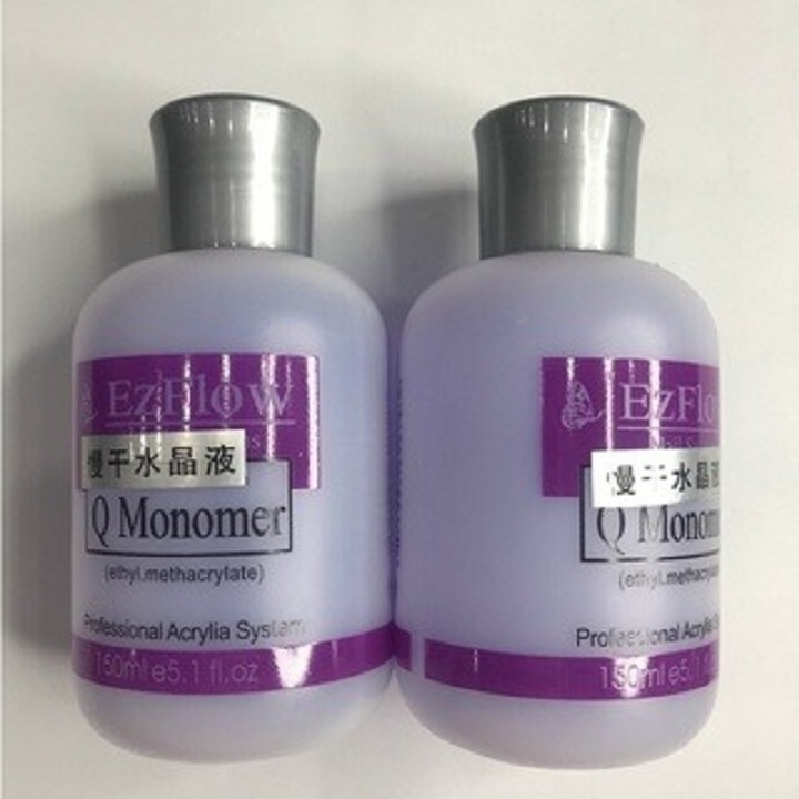 Dung dịch mầu tím dùng để đắp bột móng tay, móng chân - lâu khô - 150ml