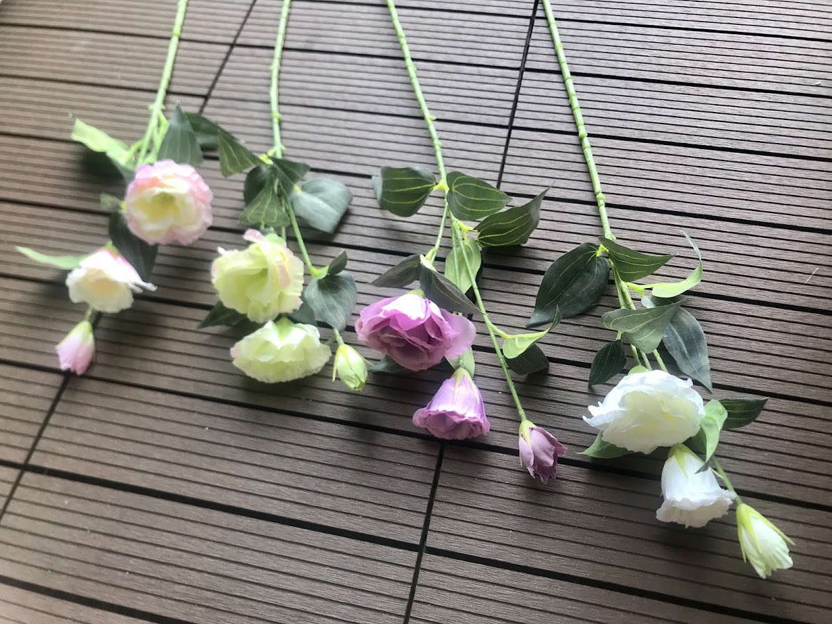 Hoa lan cát tường giả hoa lụa cao cấp hoa lụa đẹp