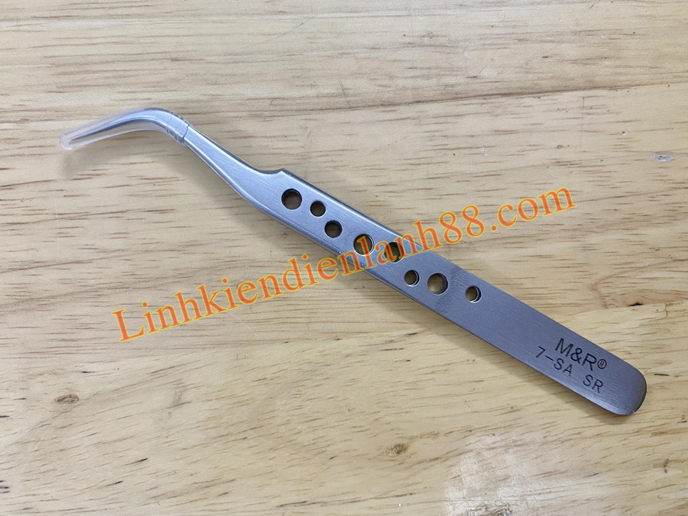 Nhíp M&R cong, thẳng nhọn ( có lỗ ) mới 100%