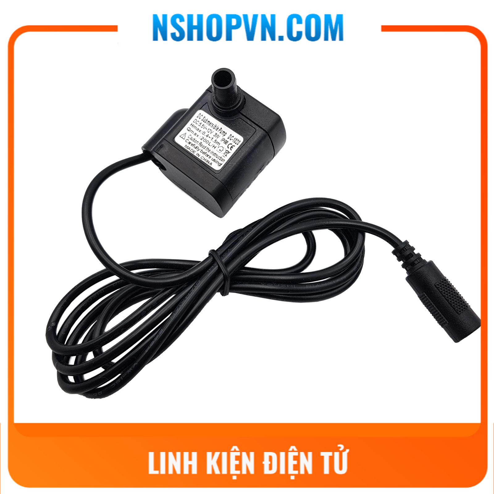 Máy Bơm Nước Chìm 1020 3W 200L