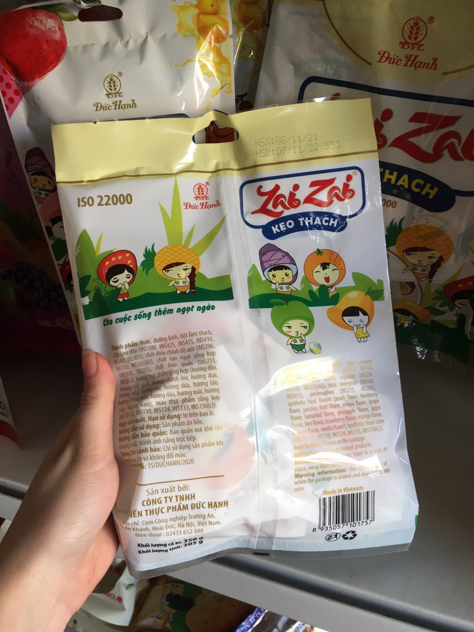 Kẹo Thạch Zai Zai Đức Hạnh 350gr