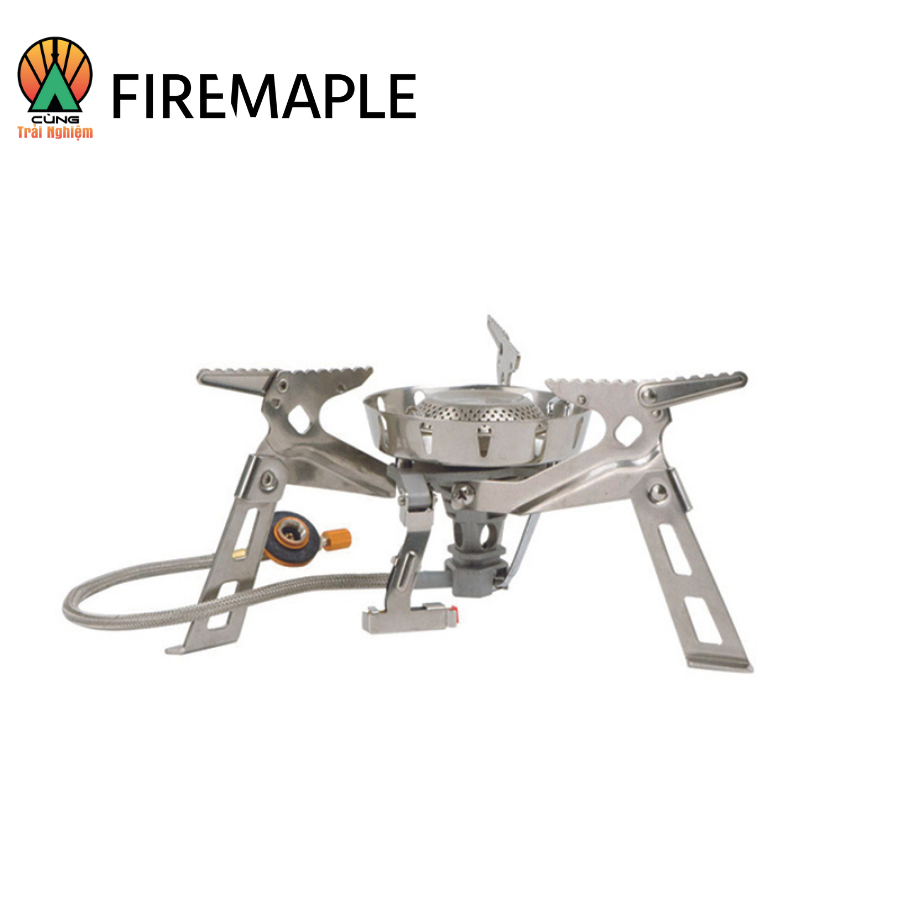 Bếp gas dã ngoại chuyên dụng fire maple nấu ăn ngoài trời nhỏ gọn di động fms-123