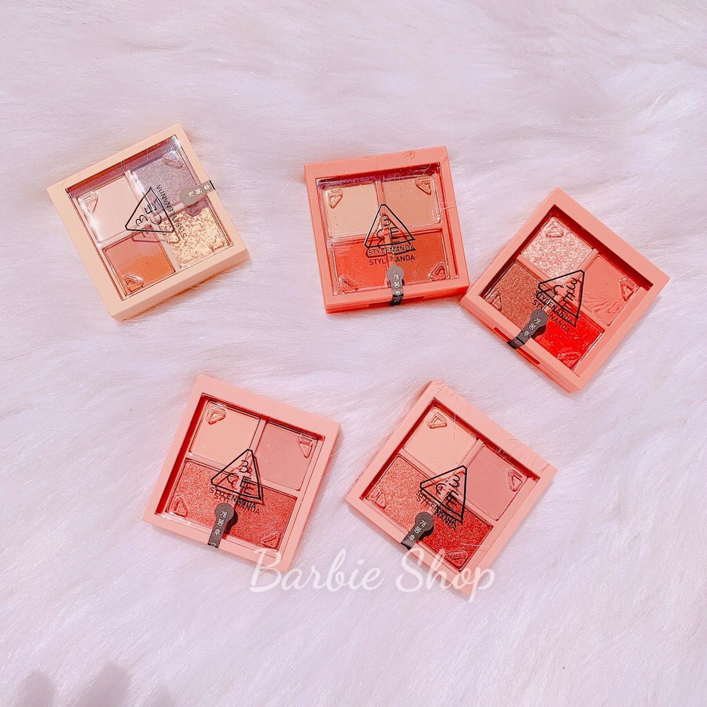 Phấn Mắt 4 Ô 3CE Multi Eye Color Palette Mini