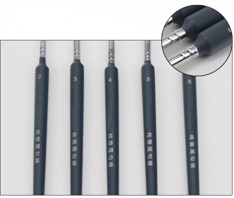 Bộ Cọ Vẽ Chi Tiết 9 Cọ Đầy Đủ