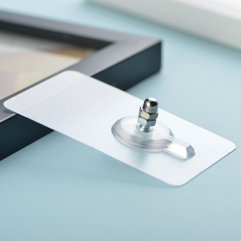 [COMBO 4] Miếng Dán Tường Kèm Ốc Vít Để Treo Đồ/ Gắn Giá Kệ/ Dán Thanh Chắn Giường Chịu Lực 5 - 10Kg