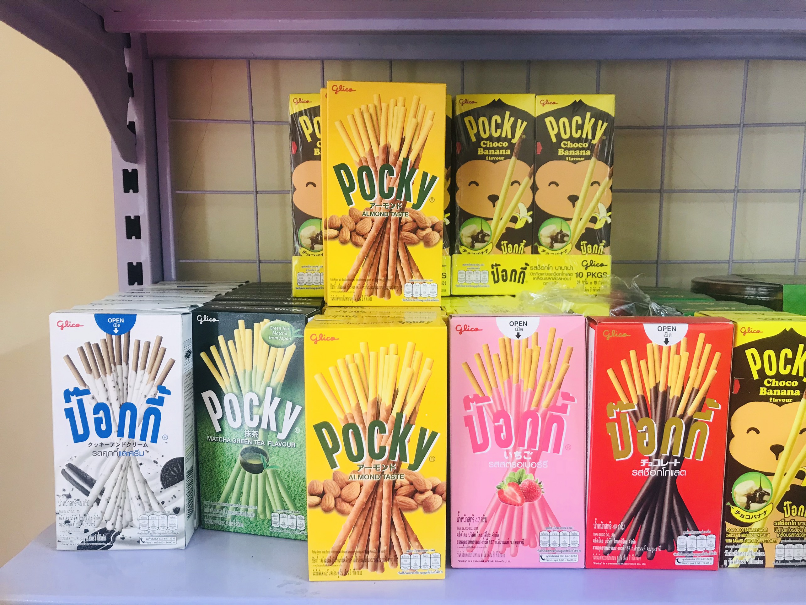Bánh Que Pocky Thái Lan - Hàng Có Sẵn, Date Mới ( Đồ Ăn Vặt Thái Lan )