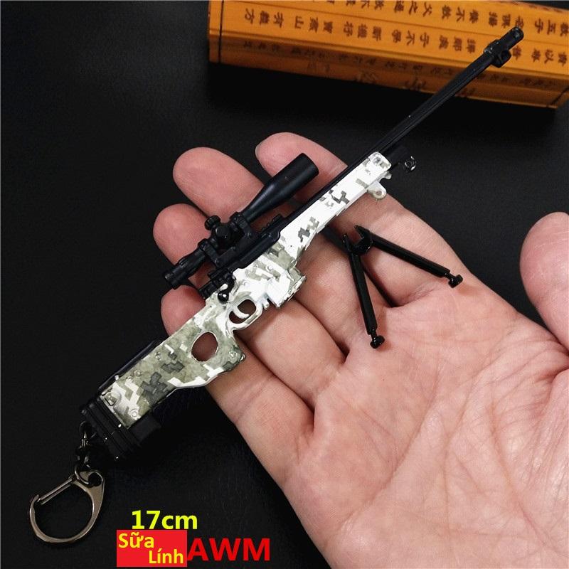 [HCM]Móc Khóa 17CM Loại To PUBG Cực Chất (Tặng Ống Giảm Thanh)