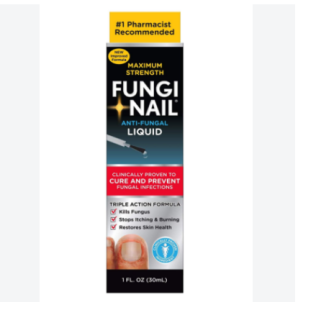 Fungi Nail 1oz Solution, With Brush - Thuốc chữa trị bệnh nấm móng tay chân thumbnail
