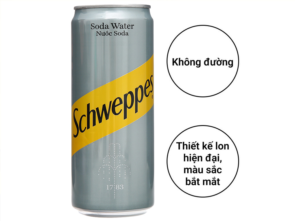 Nước soda SCHWEPPES lon 320ml
