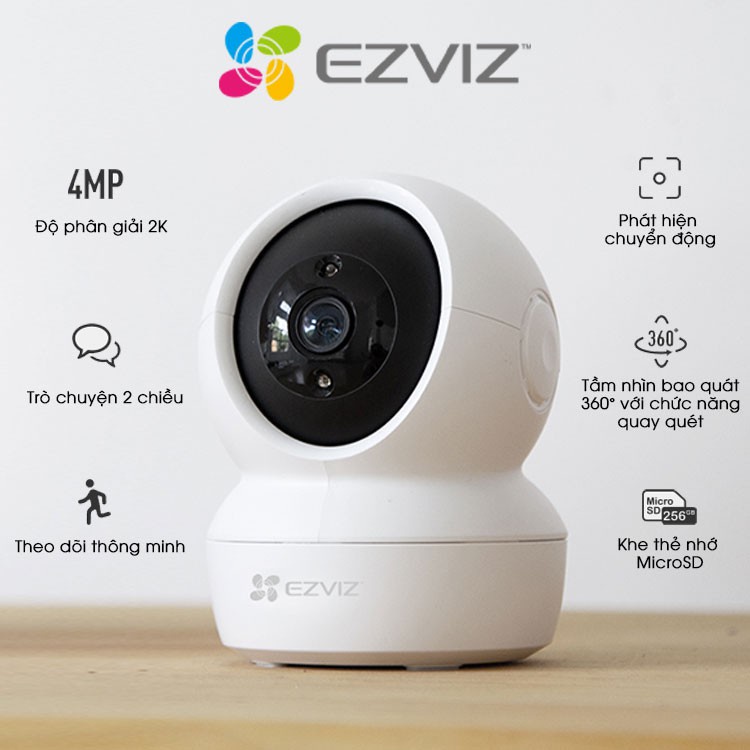 Camera Wifi thông minh EZVIZ C6N 2MP-1080P