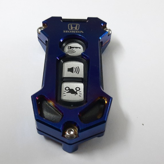 Ốp chìa khóa Smartkey CNC 3 nút, cá tính, đủ màu