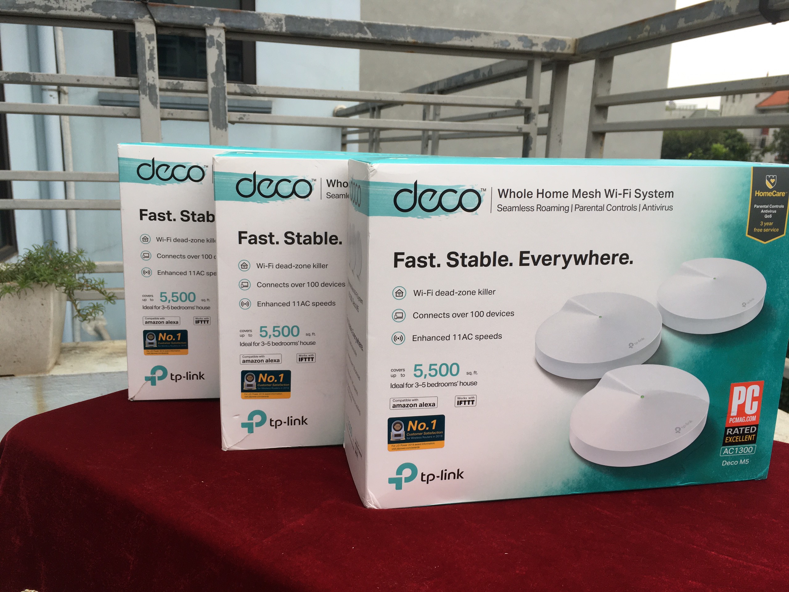 Đã sử dụng - Bộ phát Wifi Mesh TP-Link Deco M5