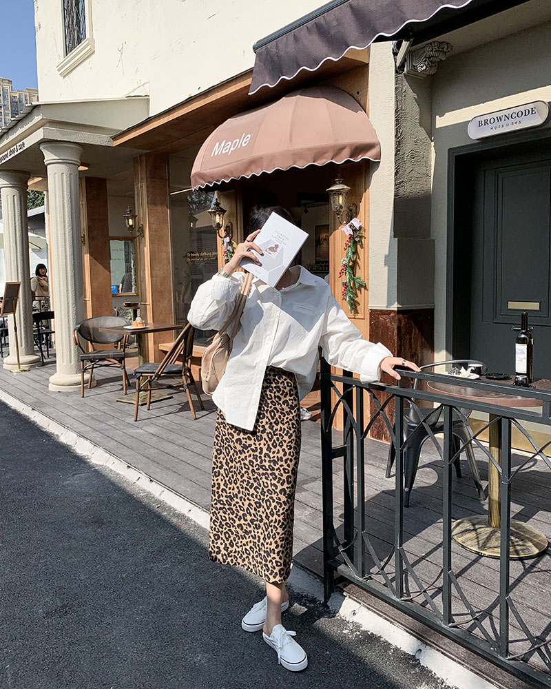 [SẴN] Chân váy Midi dài Ulzzang Quảng Châu VVD41