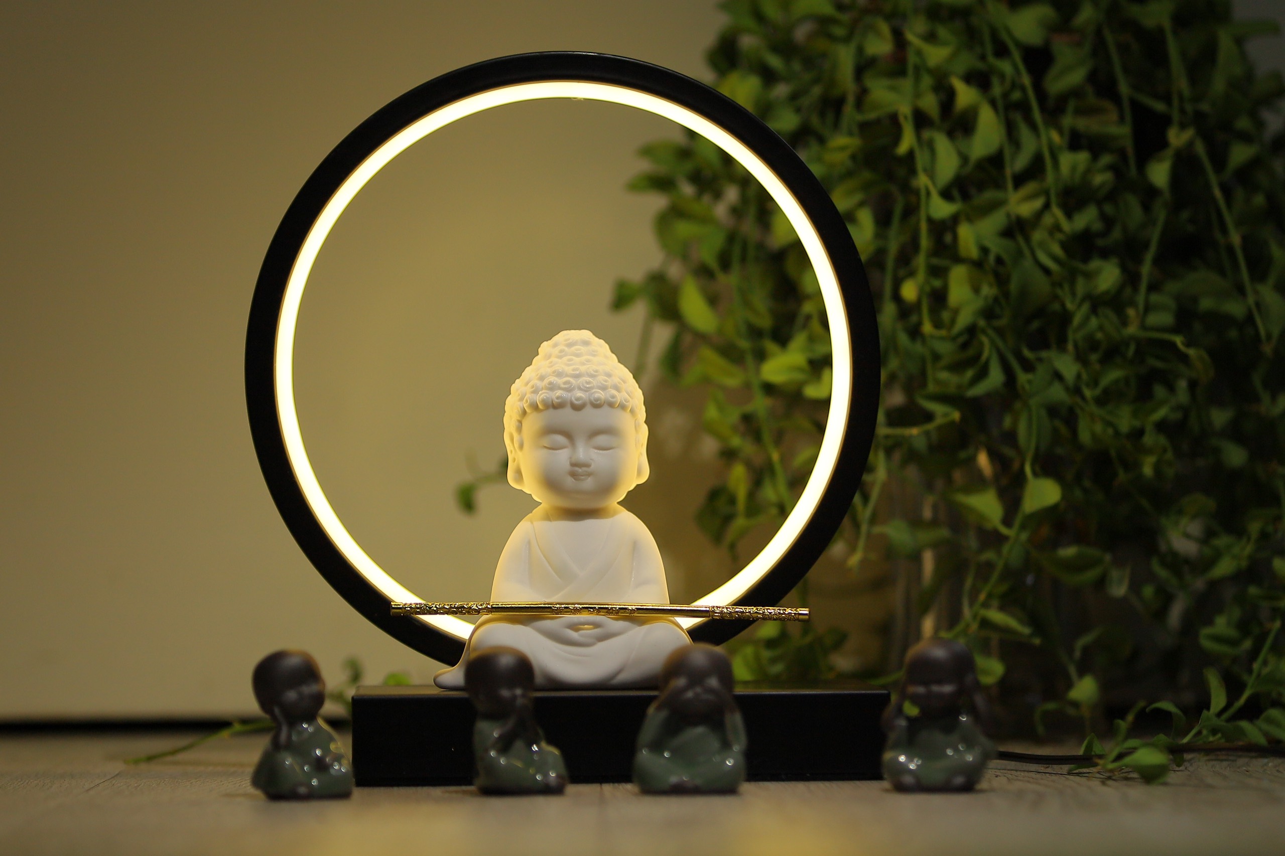 Tượng Phật Chibi - gốm xứ cao cấp