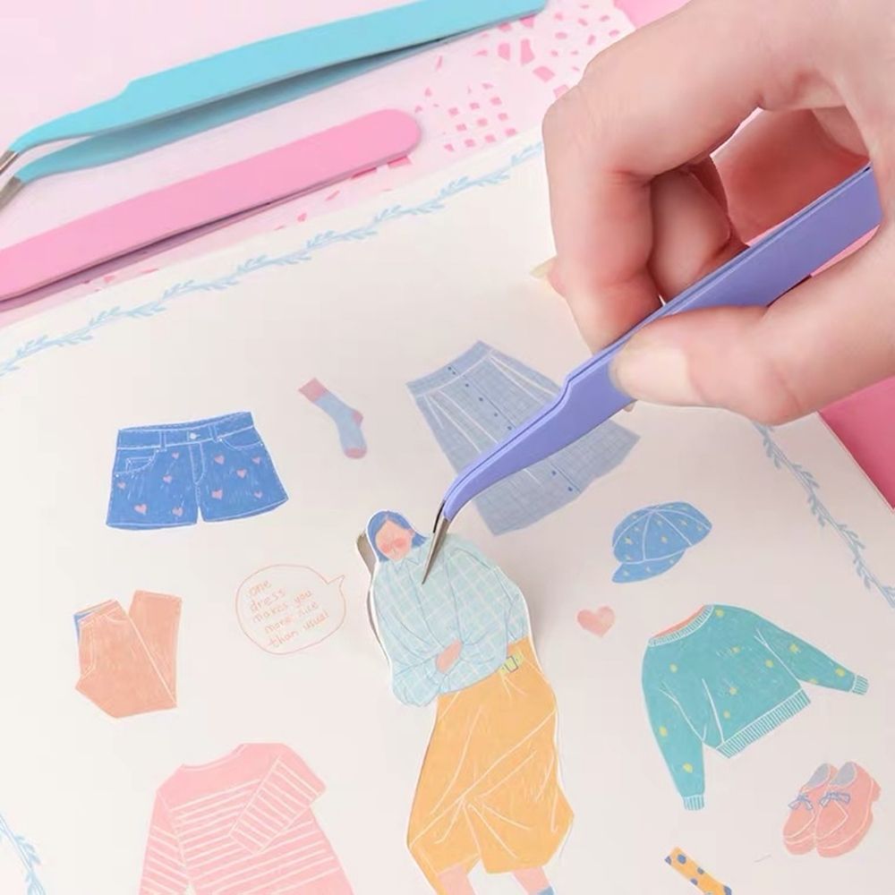 [HCM]Nhíp gắp sticker đa dụng màu Pastel tiện lợi Be Tiny