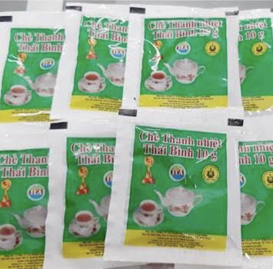Chè thanh nhiệt thái bình 10g. Bịch 100 gói .