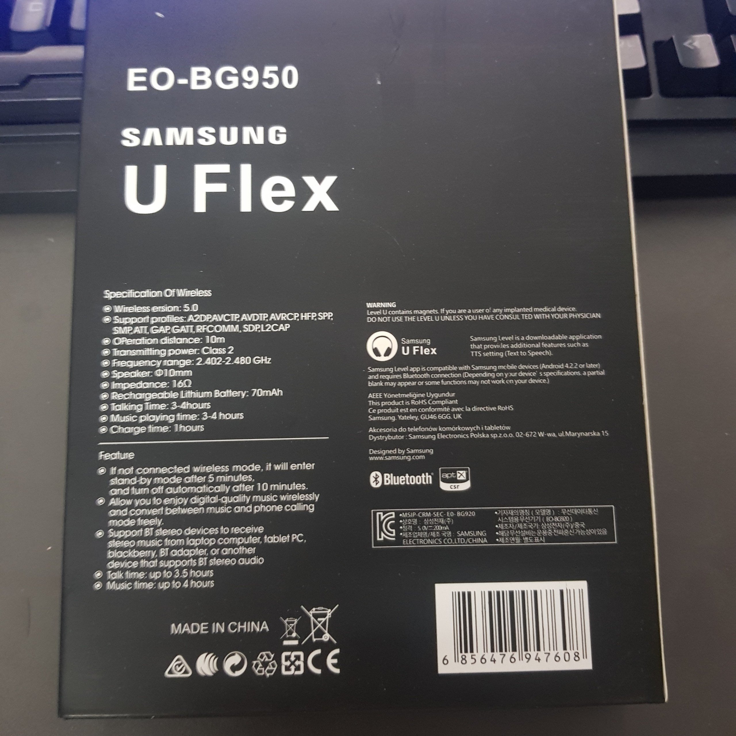 Tai nghe Bluetooth Samsung Uflex Nhập khẩu