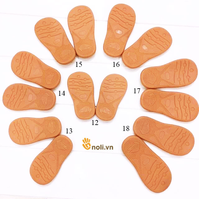 Baby shoe soles