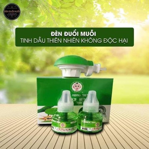 đèn đuổi muỗi tinh dầu thiên nhiên Hàn Quốc