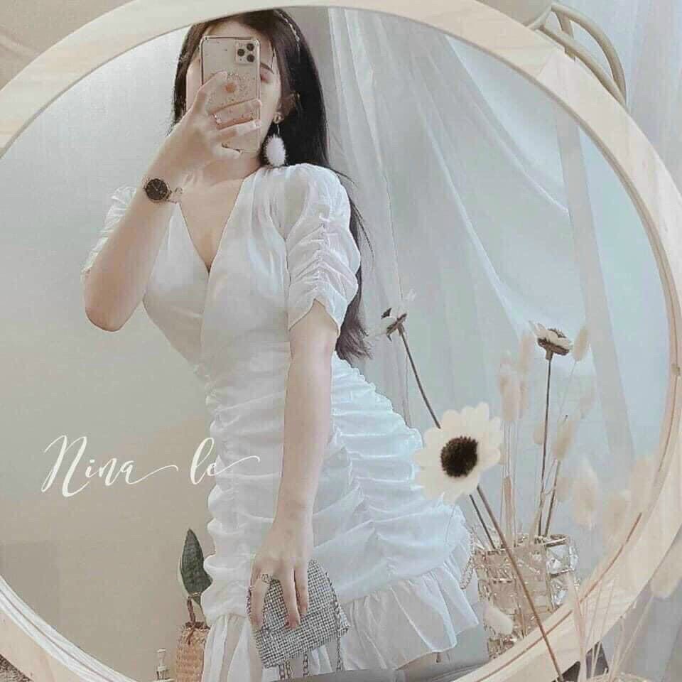 Đầm Nữ Chất Kate Mềm Ôm Body Sang Chảnh MTB