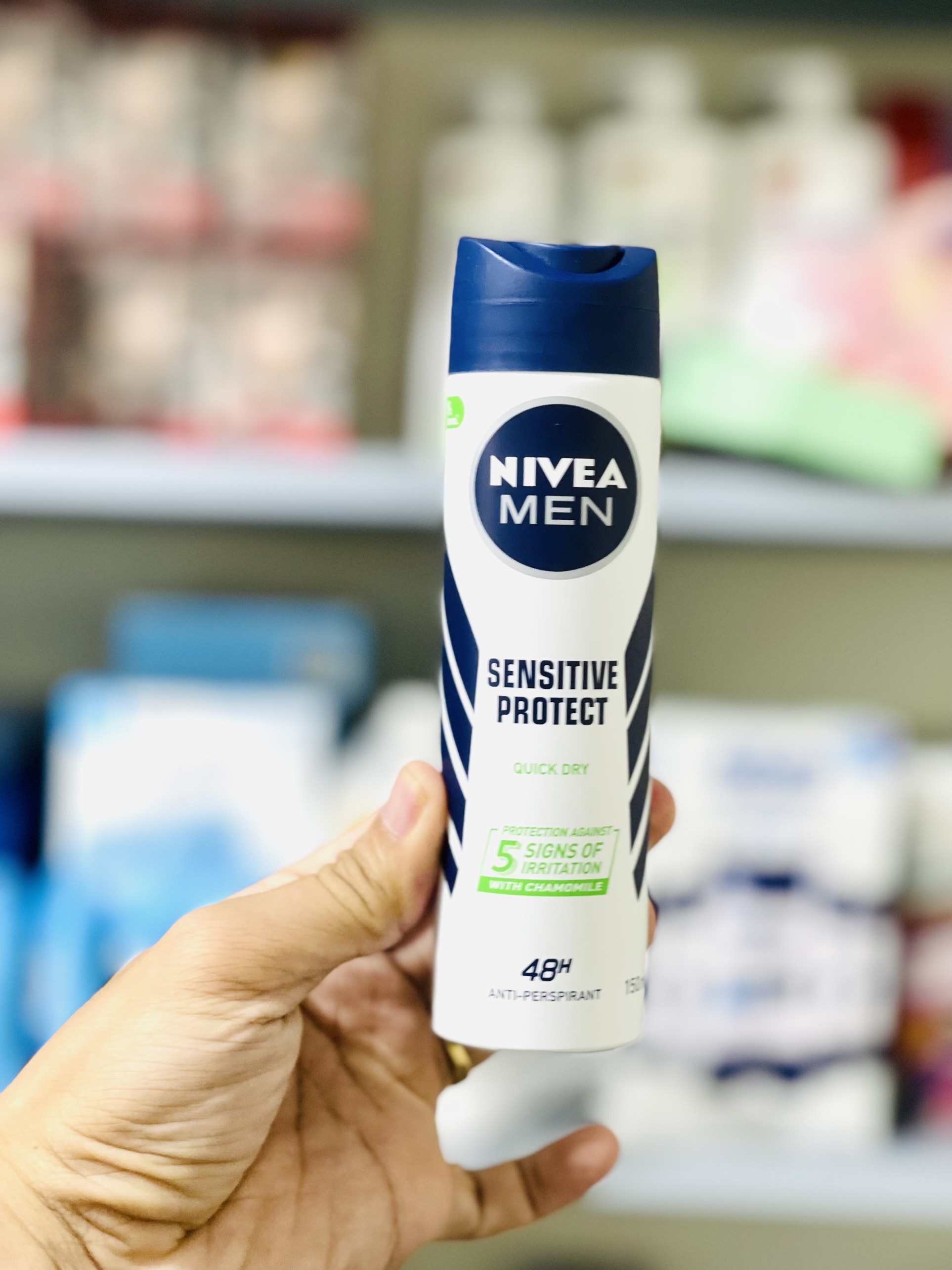 Xịt khử mùi nivea 150ml - lăn khử mùi nivea 50ml nivea men 48h