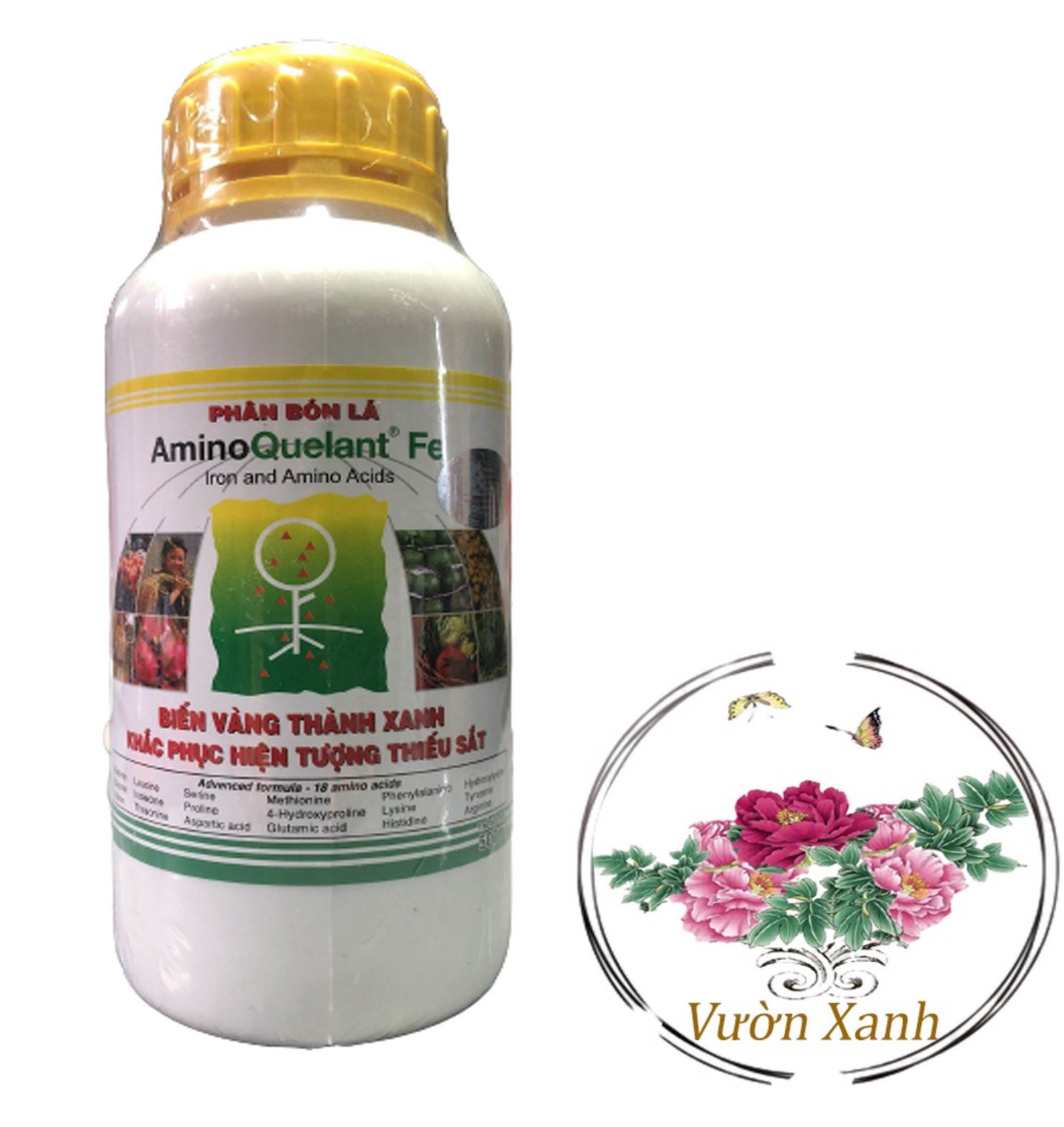 Phân Bón Lá Amino Quelant Fe - #066A# 500ml