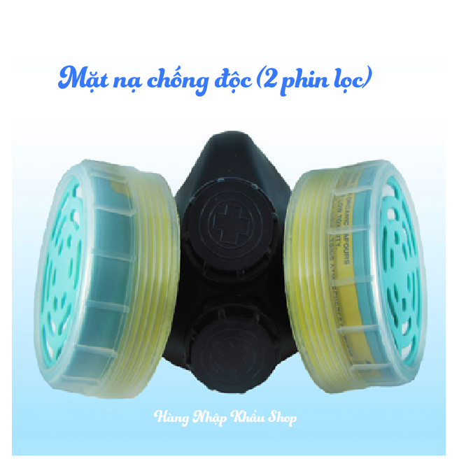 Mặt nạ chống độc Green Eagle (2 Phin lọc )
