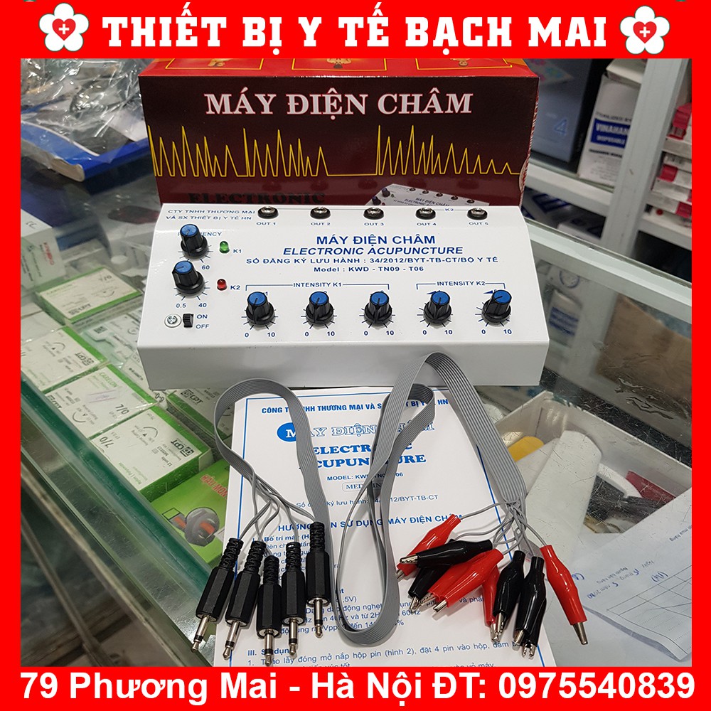 Máy Điện Châm 5 Cọc 10 Kim