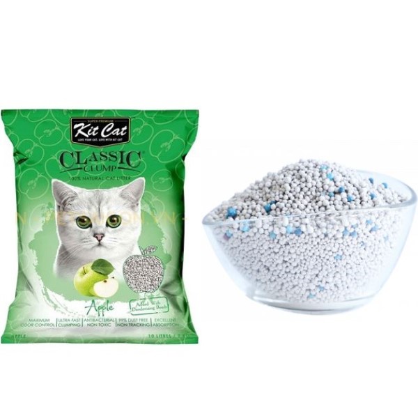 [CHÍNH HÃNG] CÁT VỆ SINH KITCAT ĐẤT SÉT 10L~7KG CHO MÈO