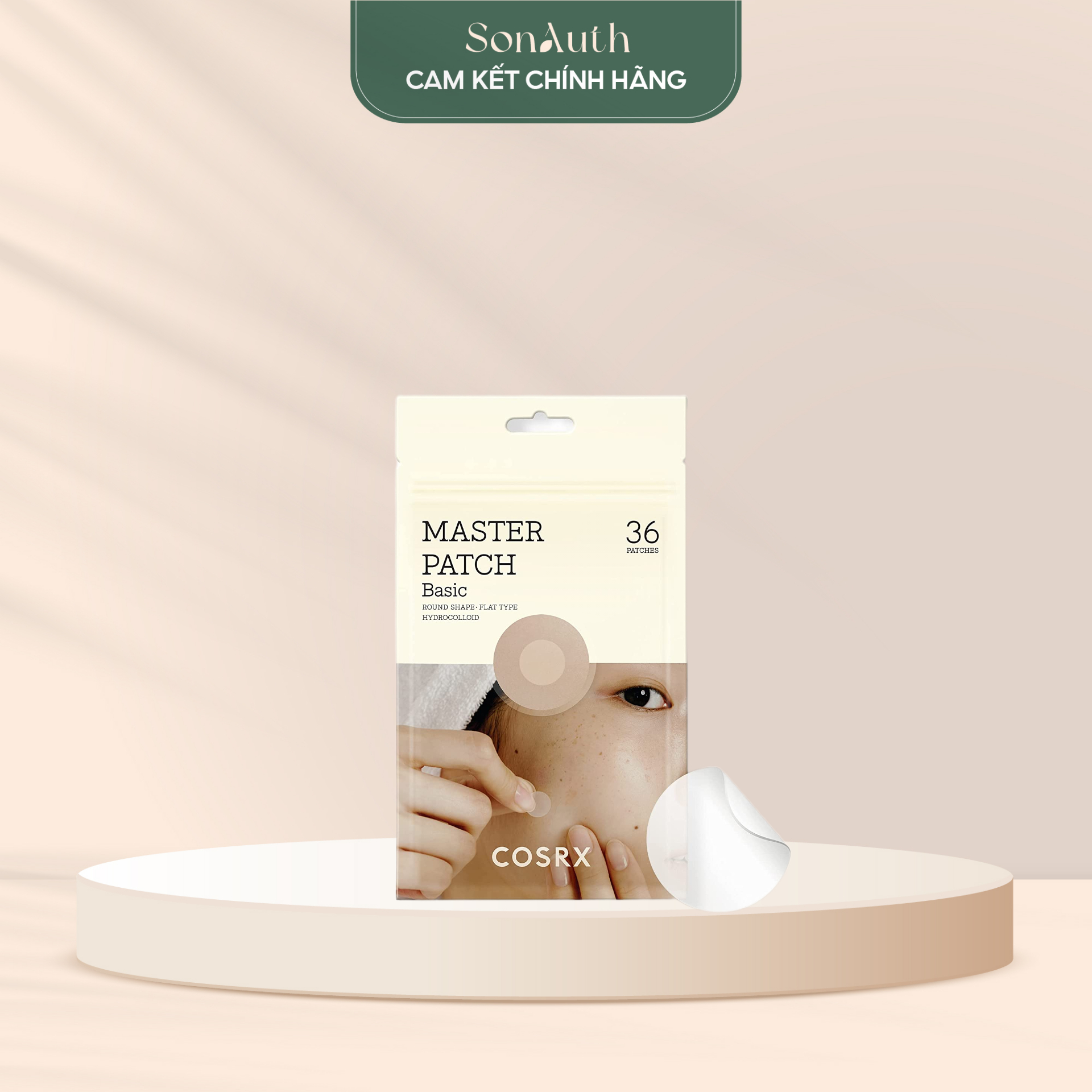 Miếng dán mụn Cosrx Master Patch Hydrocolloid - Basic