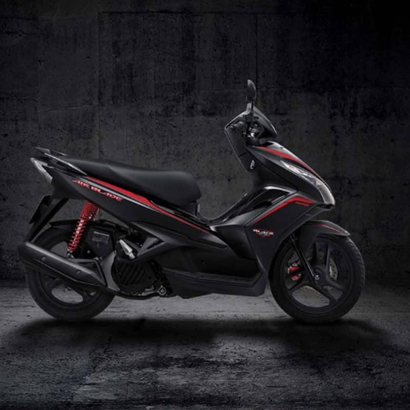TEM DÁN XE AIRBLADE BLACK EDITION 2015 SẮC NÉT (MÀU ĐỎ)