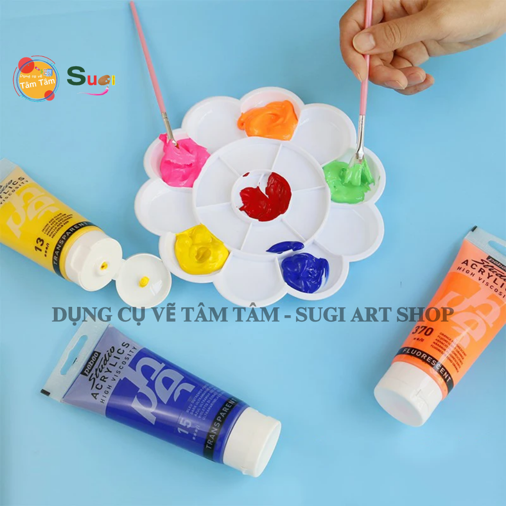 [ TÂM TÂM ] - Màu acrylic Pebeo 100ml, studio acrylics Pebeo 100ml