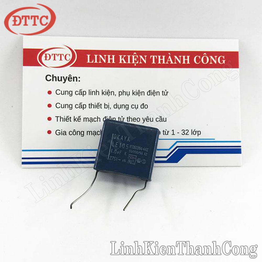 Tụ okaya 105 1uf 275v