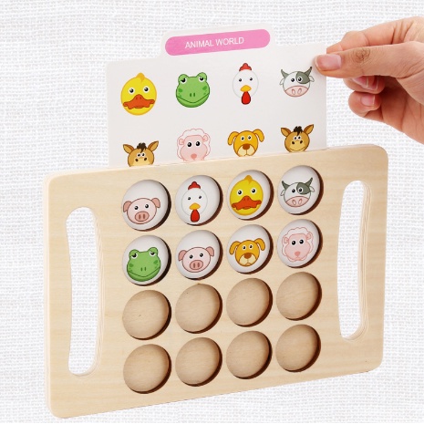 Siêu Trí Nhớ - Lật Hình Trí Nhớ - Đồ Chơi Gỗ