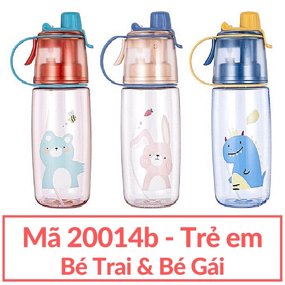 Bình nước thể thao phun sương 650ml M20014 ly cốc uống nước ly coc giu nhiet lygiunhiet cocgiunhiet