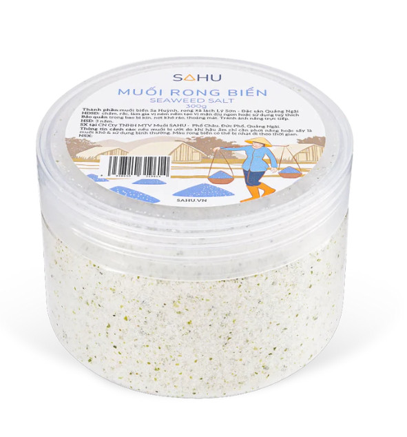 Sea Salt SaHu - Vietnamese traditional sea salt