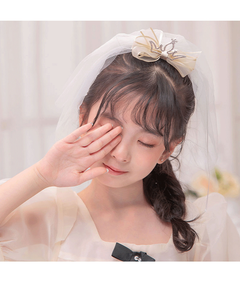 NƠ KẸP TÓC CÔNG CHÚA CHO BÉ GÁI