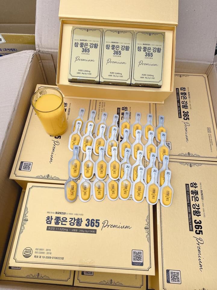 TINH CHẤT NGHÊ NANO 365 CURCUMIN PREMIUM HÀN QUỐC