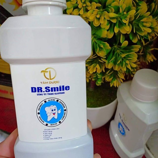 Combo 2 chai nước súc miệng Dr Smile