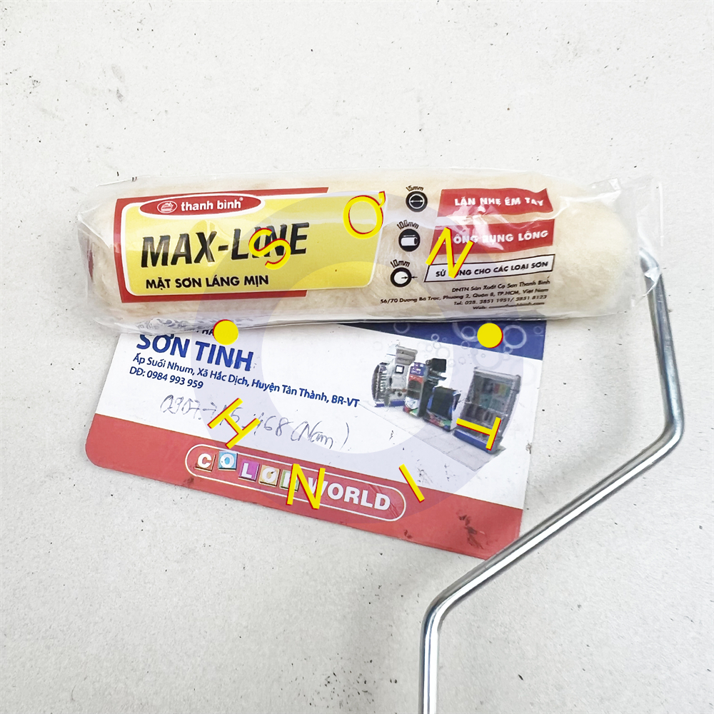 Cọ Lăn Chỉ Mini Maxline Thanh Bình 10 cm