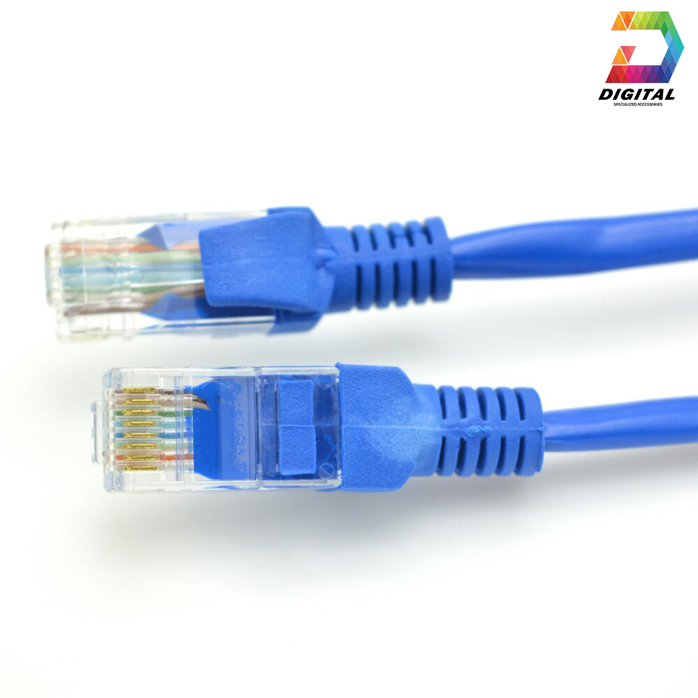 Cáp Mạng 2 Đầu Bấm Sẵn Tốc Độ CAT 5E LXF Dài 10M