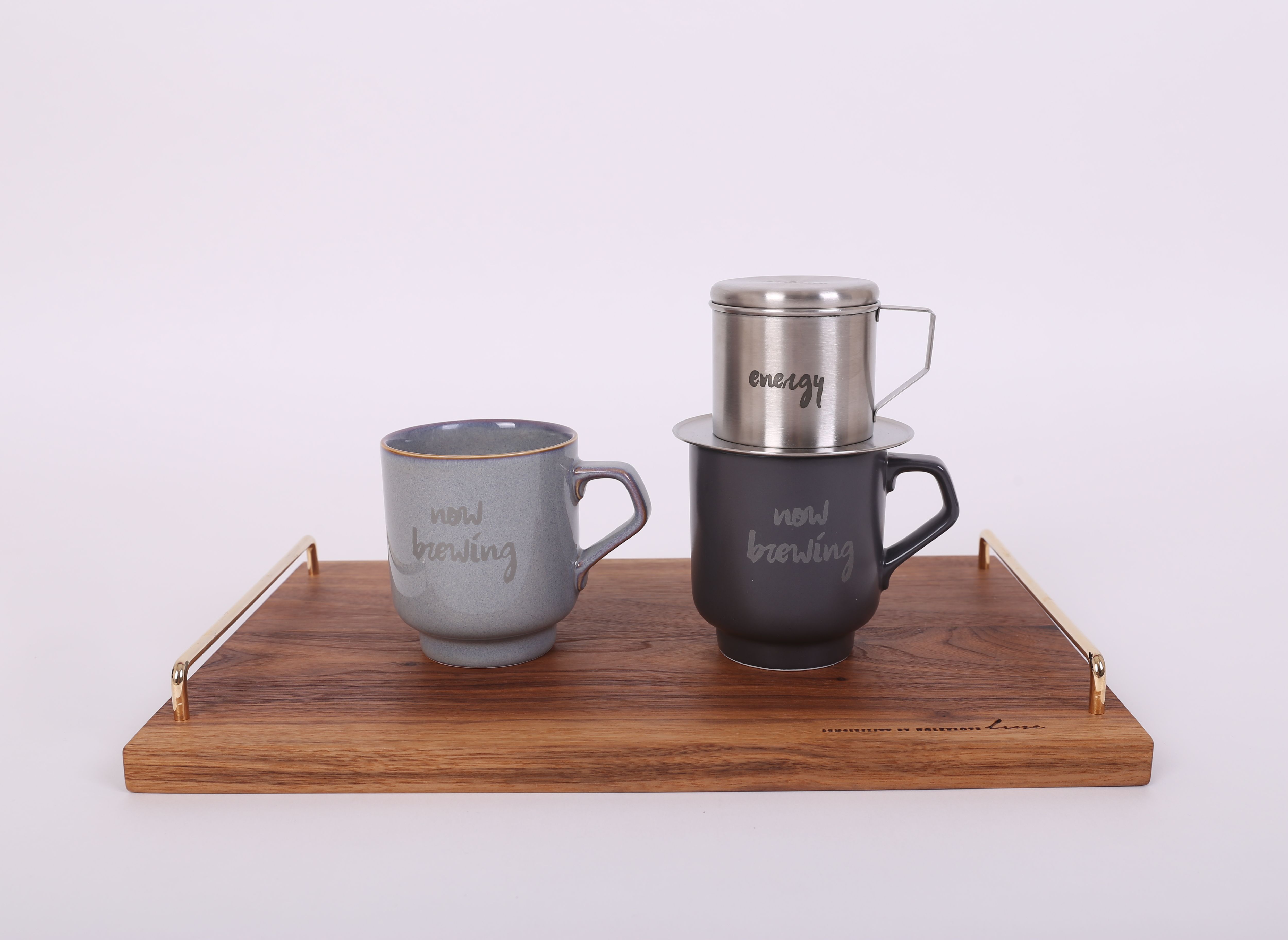 Bộ 2 cốc sứ Sa Maison Mordern&Vintage 9cm