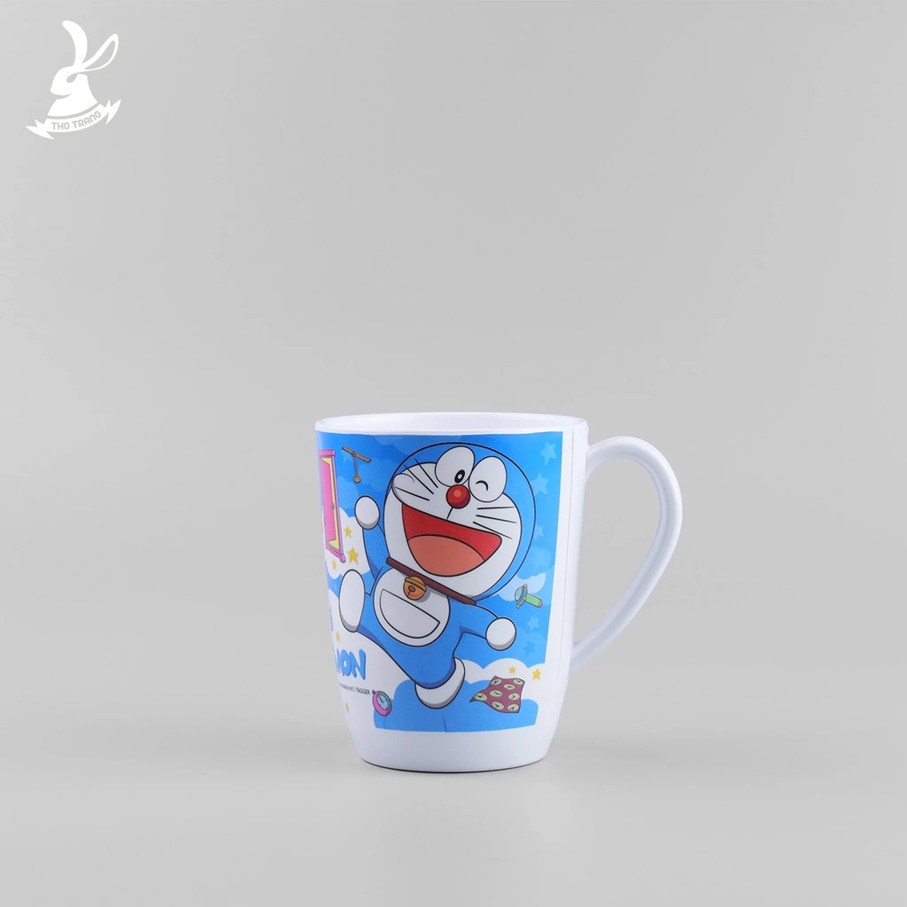 Bộ chén dĩa ăn dặm trẻ em hoa văn Doraemon Sky cao cấp thương hiệu Superware