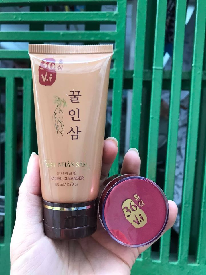 [HCM]Combo Cao Mụn Sâm Đỏ + Sửa Rửa Mặt Nhâm Sâm