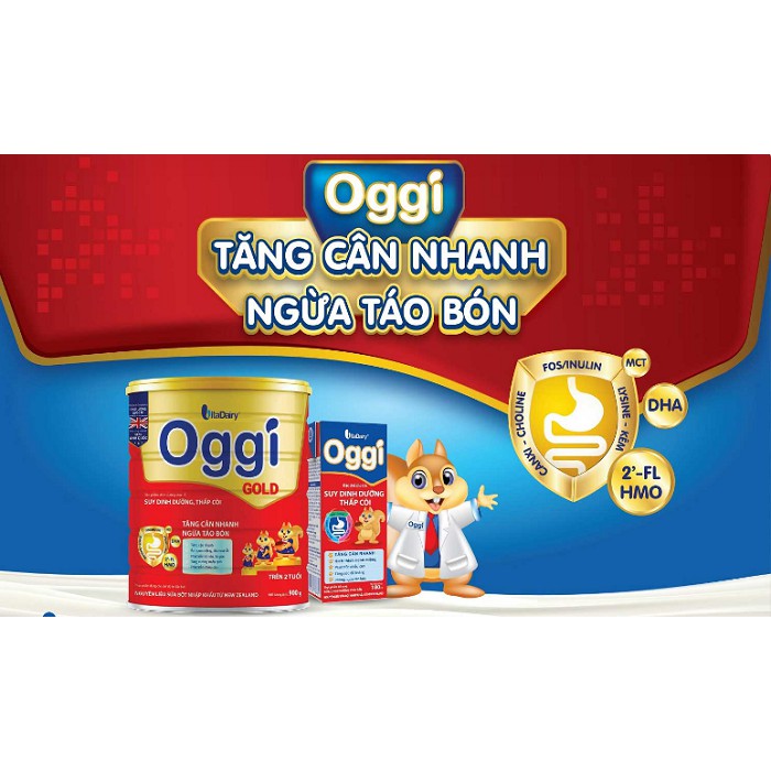 [Chính Hãng] Sữa Bột Oggi Gold 900g