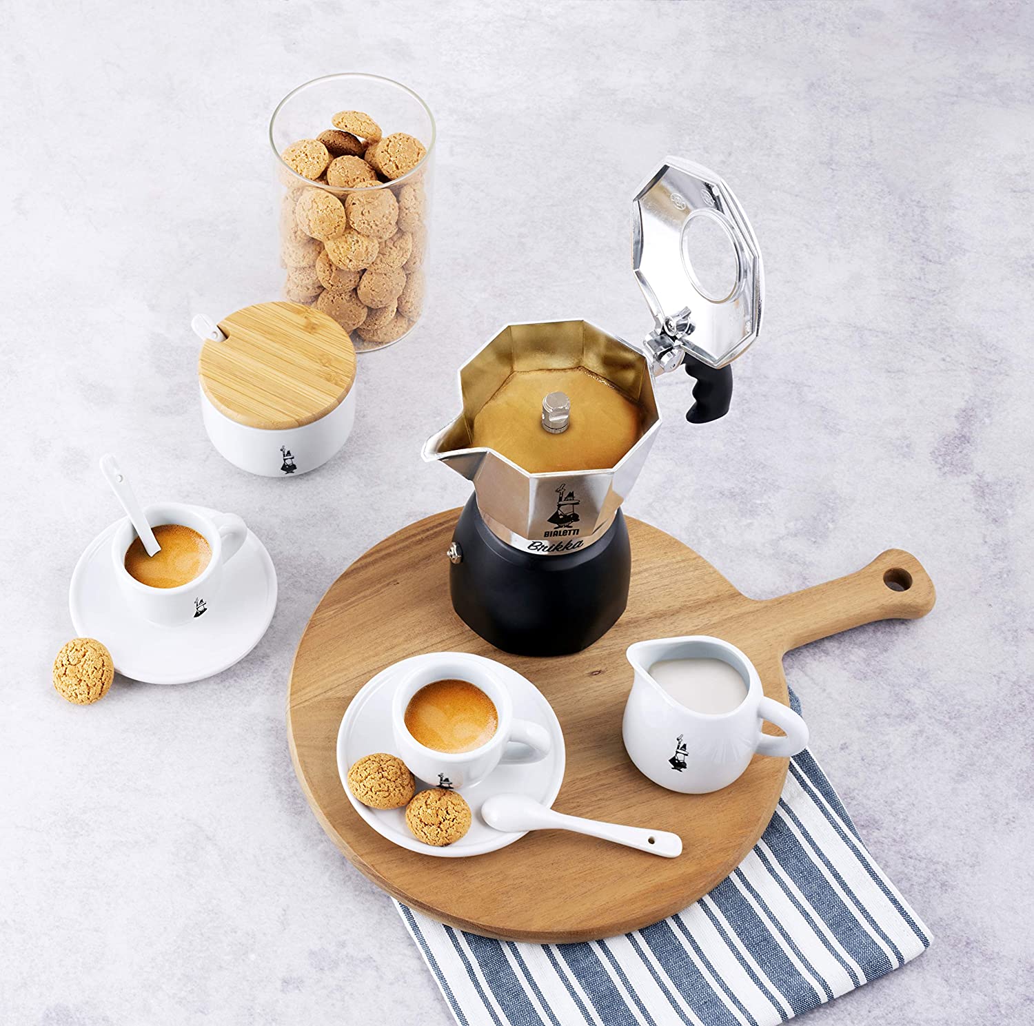 Ấm Nấu Cà Phê Bialetti Moka Pot Brikka 2-4 Cup