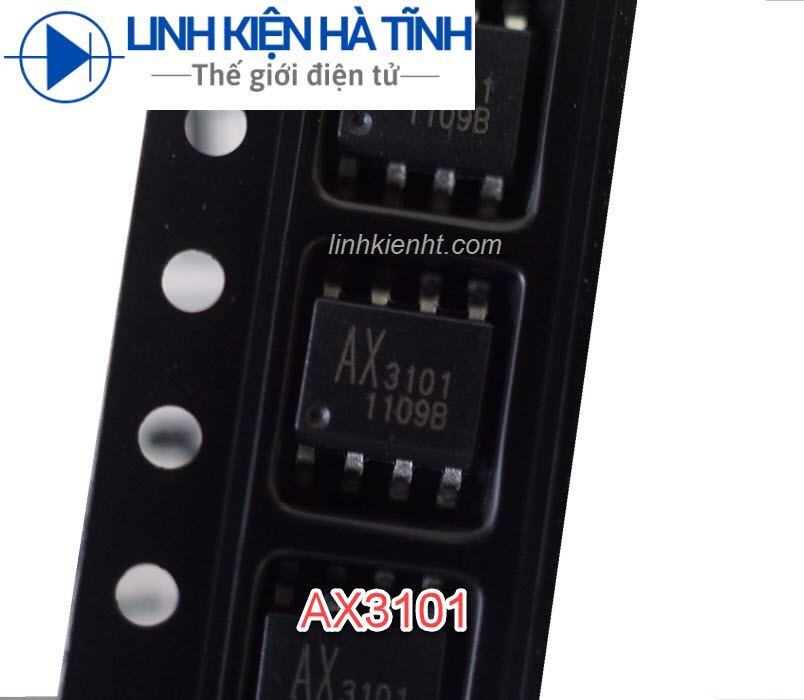 5 con ic nguồn ax3101 3101 sop-8 mới chính hãng
