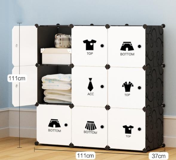 Tủ ghép 9 ngăn size lớn