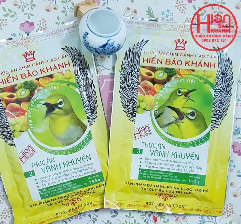 CÁM CHIM VÀNH KHUYÊN SỐ 1 HIỂN BẢO KHÁNH